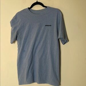 Patagonia Blue Short Sleeve Tee Casual Essential